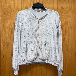 Michael Stars Velvet Bomber Jacket (352)